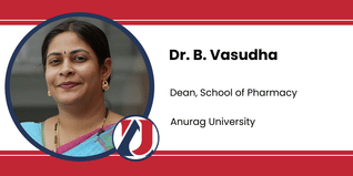 Anurag University, Dean, School of Pharmacy: Dr. B. Vasudha Interview